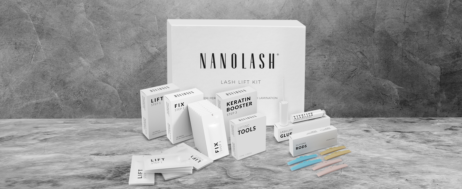 Dags För Vackra Och Långa Ögonfransar! Transformera Ditt Utseende med Nanolash Lash Lift Kit!